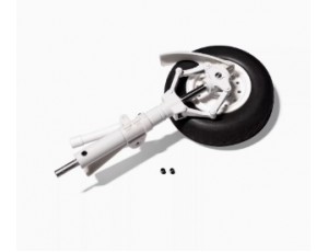Freewing A-10 V2 Thunderbolt II Twin 80mm EDF Jet Main Landing Gear Strut & Wheel Part - Right 